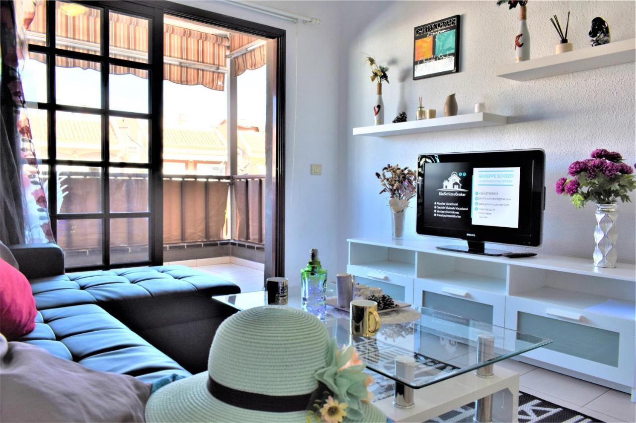 Cozy Apartment Tenerife South Wifi & Pool 코스타델실렌시오 외부 사진
